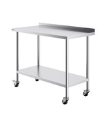 VEVOR 24 x 48 x 40 Inch Stainless Steel Work Table, Commercial Food Prep... - €251,89 EUR