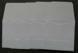 (5) Guardhouse 2x2 Archival Paper Coin Envelope White PH Neutral &amp; Sulfu... - $2.49