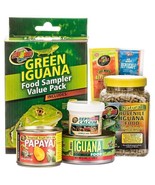 VIEW ZOO MED GREEN IGUANA FOODS SAMPLER VARIETY VALUE PACK TROPICAL FRUIT  - €22,56 EUR