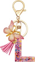 Initial Letter Keychain for Women Gift for Young Teenage Girl Gifts for ... - £12.43 GBP