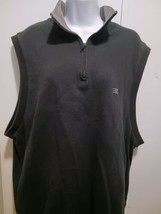 Dockers Golf Black Sleeveless Pullover Sweater Vest Men&#39;s Size L Large - £11.62 GBP