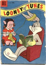 Looney Tunes #182-1956-BUGS Bunny Reads A Comic Book On COVER-DELL - £40.83 GBP