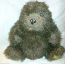 12&quot; POT BELLY BEAR 1994 BY FANCY ZOO STUFFED ANIMAL PLUSH TOY TEDDY GRIZZLY - £18.98 GBP