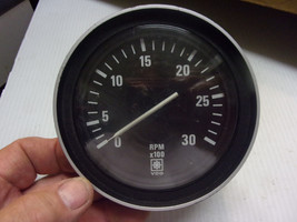 VDO Tachometer Gauge 12V 3000 RPM  4-5/8&quot;OD - £50.59 GBP