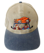 Deer Hunting Humorous Embroidered Ball Cap Hat Adjustable Size Blue Brown - £18.49 GBP