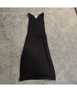Lark+Grey Women&#39;s Ribbed Upper Stretch Tank Sleeveless Midi Dress S/M Black - €12,72 EUR