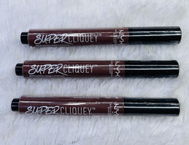 NYX Super Cliquey Matte Lipstick SCLS04 Conform Bundle Set Of 3 - £15.07 GBP