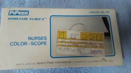 Pi Peer  Nurses stethoscope Never Used,  in original box,  w/Spare pad&amp;e... - $23.36