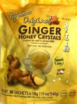 1/2/4 Bags, Prince of Peace Original Ginger Honey Crystals 19 Oz/540g 30... - £13.99 GBP+