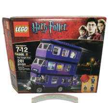 Lego 2011 Harry Potter The Knight Bus 4866 281 Pieces W/ 3 Mini Figures + Box - £49.47 GBP