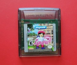 Game Boy Color Playmobil Laura Nintendo GBC Authentic Kids - Nice Condition! - £11.44 GBP