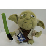 7" Plush Yoda w/ Green Lightsaber Comic Images Star Wars - $11.83
