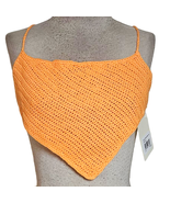 Peppermayo Tan Lines Crochet Crop Top Small New with Tag - £27.18 GBP