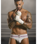 Aussiebum Classic Jock White Jockstrap  &quot;X-Large&quot; G5 - $388.46 MXN
