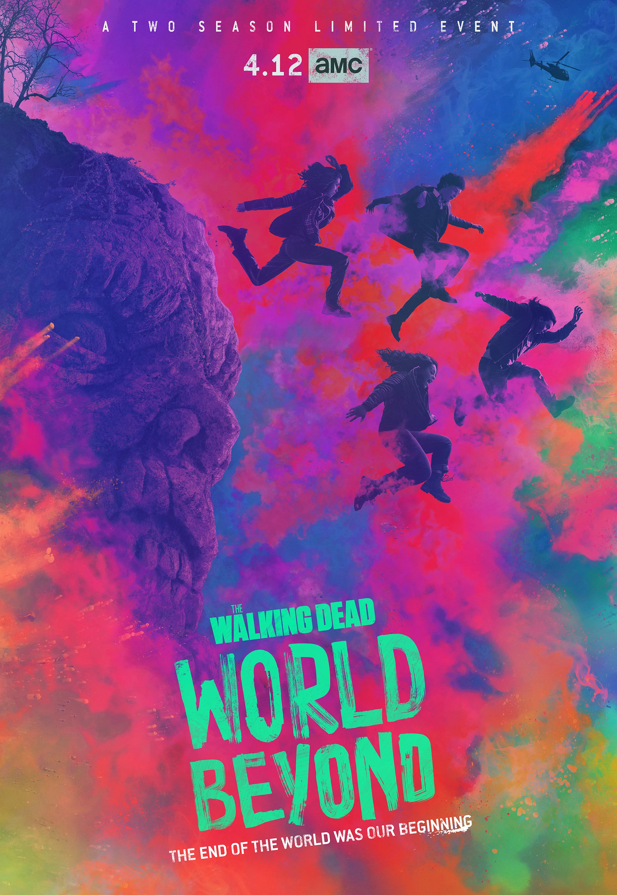The Walking Dead World Beyond Poster TV Series Art Print Size 11x17" 24 x36" - £8.71 GBP - £19.90 GBP