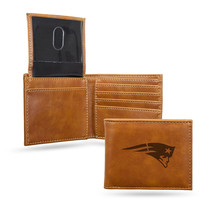 New England Patriots Wallet Billfold Laser Engraved - $55.49