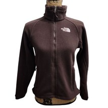 The North Face Women&#39;s Brown Fleece Full-Zip Jacket Outdoor Activewear X... - $31.76