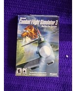 Microsoft Combat Flight Simulator 3 WWII Battle For Europe PC Game Small... - $235.77 MXN