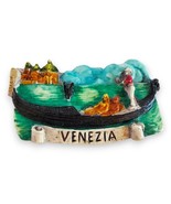 Vintage Venice 3D Resin Magnet - Gondola &amp; Doge&#39;s Palace - Venezia - €6,24 EUR