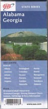 Alabama Georgia Road Map AAA 2004 - £3.73 GBP