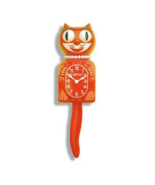 RARE VINTAGE Tangerine Tango Orange Lady Kit Cat Klock Clock - $410.29 CAD