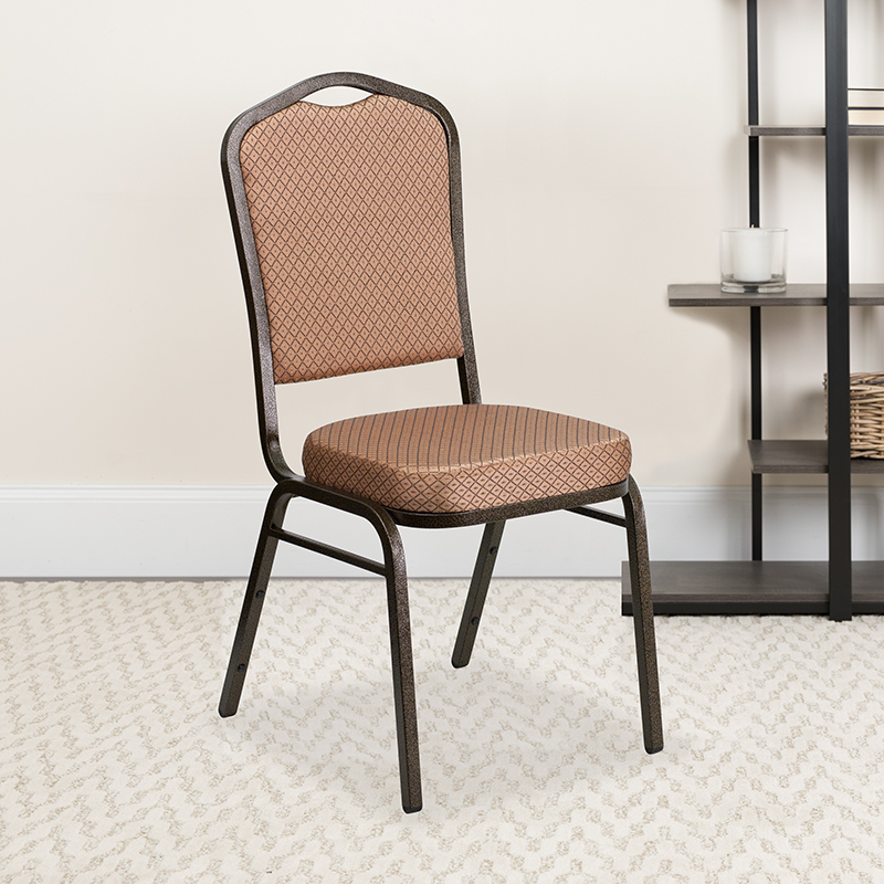 Gold Fabric Banquet Chair FD-C01-GOLDVEIN-GO-GG