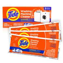 Tide Washing Machine Cleaner, Odor and Residue Removal, Box of 3 Pouches - $13.79