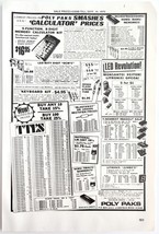 1975 Poly Paks Electronic Retail Supply Advertisement Lynnfield Mass DWLL13 - $460.52 MXN