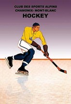Hockey: Alpine Sports Club by Dardelet and Company - Art Print - £17.72 GBP+