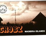 Madeira Islands QSL Card CR9BZ - £7.10 GBP