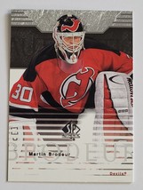 2004 Martin Brodeur Upper Deck Sp Authentic Nhl Hockey Card 51 New Jersey Devils - $3.99