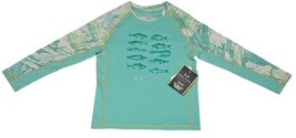 Realtree Youth Long Sleeve Performance Fishing Shirt Color “Spring” Size XL - $15.83