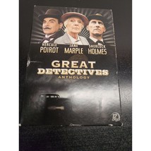 Great Detectives Anthology with Hercule Poirot,Jane Marple &amp; Sherlock Holmes DVD - £6.69 GBP