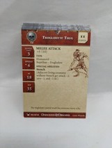 Lot Of (15) Dungeons And Dragons War Drums Miniatures Game Stat Cards - £12.65 GBP