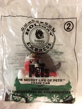 Secret Life Of Pets Train Car Mc Donald&#39;s Happy Meal Toy #2 2017 New - £5.47 GBP