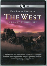 DVD The West Ken Burns PBS Stephen Ives Peter Coyote Narrator 5-Disc Set - £18.69 GBP