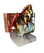 NEW 2019 Budweiser Glass Clydesdale Horse Ornament Beer Kurt Adler Hand ... - $33.91 CAD