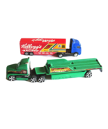 2002 Hot Wheels Motorsport + Kelloggs Cornflakes Semi Truck Car Hauler R... - £7.62 GBP