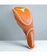 Texas Longhorns Orange Golf 1 Wood Head Cover w/ Zipper Driver Leather - $296.01 MXN