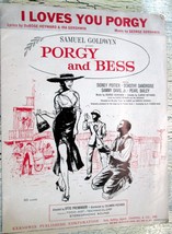 PORGY &amp; BESS sheet music- I Loves You Porgy, Classic Hit From Gershwin - £7.82 GBP