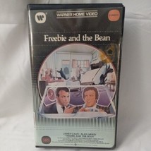 Freebie and the Bean VHS Clamshell Case 1984 Alan Arkin James Caan Movie  - £13.39 GBP