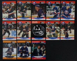 1990-91 Pro Set New York Islanders Series 2 Team Set of 13 Hockey Cards - $2.50