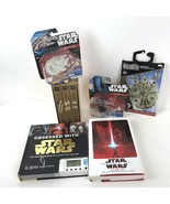 Lot of Star Wars Collectibles Books Hot Wheels Die Cast Microkite THX Tr... - $29.69