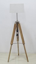 Living Room Wooden Tripod Floor Lamp Base - $64.35