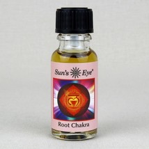 Root Chakra (Grounding &amp; Tribal Instincts), Sun&#39;s Eye Chakra Oil, 1/2 Oz Bottle - £13.79 GBP