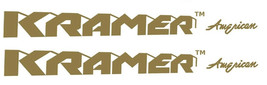 KRAMER Guitar Headstock  LOGO Vinyl Sticker (Read Description) - £2.08 GBP+