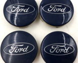 2013-2019 Ford Rim Wheel Center Cap Set Blue OEM B03B34023 - $49.49