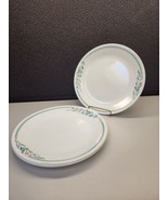 Set Of 4 Vintage Corelle Rosemarie 10-1/4&quot; Dinner Plate Pink Green Tulip... - $29.69