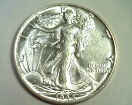 1944 Walking Liberty Half Choice About Uncirculated+ Ch. Au+ Nice Original Coin - £23.54 GBP