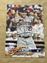 2018 Topps Update Jose Altuve Houston Astros #US299 - £1.87 GBP